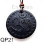 QP21 Quantum Pendant Elephant Hinduism OM AUM Scalar Energy