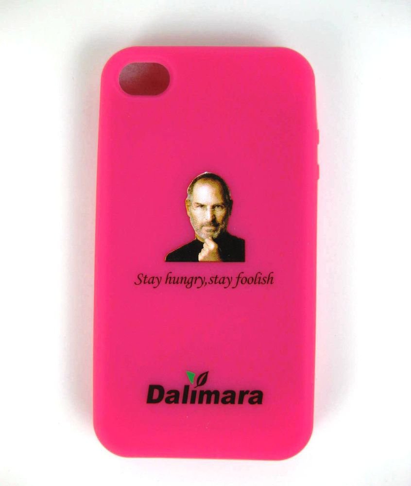 Red Quantum Case Cover for iPhone 4 Steve's Face + Anti-radiation 1700 Neg Ions