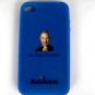Blue Quantum Case Cover for iPhone 4 Steve's Face + Anti-radiation 1700 Neg Ions