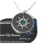 QP7 Quantum Necklace Energy 5K Negative Ion Swarovski Emerald May Birthday