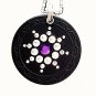 QP7 Quantum Necklace 5K Negative Ion Swarovski Amethyst February Birthday