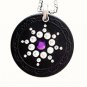 QP7 Quantum Necklace 5K Negative Ion Swarovski Amethyst February Birthday