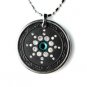 QP7 Signature Quantum Necklace Energy 5K Neg Ion Swarovski Blue Zircon December