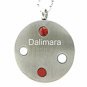 QP18 Dalimara Pendant Red with Swarovski Crystal