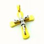 QC11 Dalimara Cross Pendant Energized with Natural Minerals