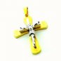 QC11 Dalimara Cross Pendant Energized with Natural Minerals