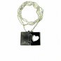 QP23 Dalimara Magnetic Pendant Gothic Cross with Nano Card & 23" Black Chain