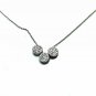 QP25 Quantum 3 Round Filigree Necklace
