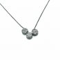 QP25 Quantum 3 Round Filigree Necklace