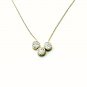QP25 Quantum 3 Round Filigree Necklace