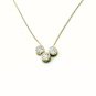 QP25 Quantum 3 Round Filigree Necklace