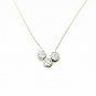 QP25 Quantum 3 Round Filigree Necklace