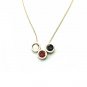 QP25 Quantum 3 Round Filigree Necklace