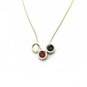 QP25 Quantum 3 Round Filigree Necklace