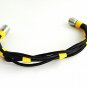 QBL7 Dalimara Leather & Stainless Steel Surfer Magnetic Bracelet Multi-strand