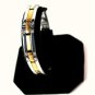 QB19 Dalimara Magnetic Stainless Steel Men's Fancy Screw 2-Tone Bracelet