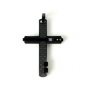 QC26 Quantum Cross Pendant Black Germanium and Neodymium Rare-earth Magnet