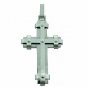 QC27 Dalimara Tribeca Cross Pendant Energized with Natural Minerals Black