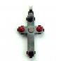 QC27 Dalimara Tribeca Cross Pendant Energized with Natural Minerals Black
