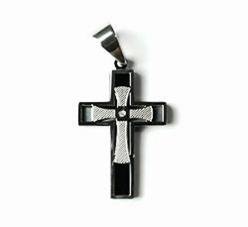 QC10 Dalimara Sparked Cross Pendant Energized with Natural Minerals
