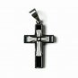 QC10 Dalimara Sparked Cross Pendant Energized with Natural Minerals