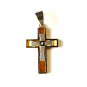 QC10 Dalimara Sparked Cross Pendant Energized with Natural Minerals