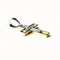 QC10 Dalimara Sparked Cross Pendant Energized with Natural Minerals