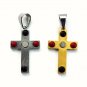 QC30 Dalimara Energized Cross Magnetic Pendant with Energy chips