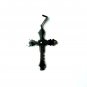 QC39 Dalimara Energized Cross Pendant 2-Tone French Print with Energy chips
