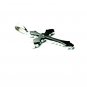 QC39 Dalimara Energized Cross Pendant 2-Tone French Print with Energy chips