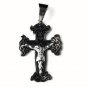 QC40 Dalimara Energized Cross Pendant Gothic Print with Energy chips