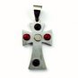 QC43 Dalimara Energized Cross Pendant with Carbon Fiber & Energy chips