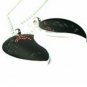 QL5 Couple's Pendant LOVE YOU Heart Necklaces with Energy