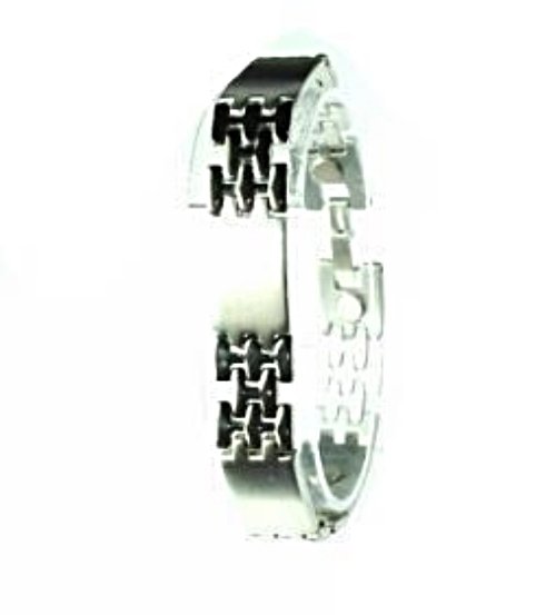 QB25 Dalimara Magnetic Stainless Steel Men's Power Bracelet