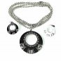QS3 Itako Quantum Energy Necklace and Earring Set