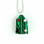 QP51 Turquoise Buddha Head Quantum Pendant Enlightenment