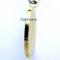 Q17 Quantum Pendant Titanium/Gold Energy Necklace w/ FIR, Germanium, Tourmaline