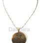 Q17 Quantum Pendant Titanium/Gold Energy Necklace w/ FIR, Germanium, Tourmaline