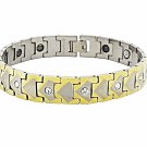 QBT4 Dalimara Kai Gold Tungsten Energy Bracelet and Magnetic