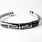 WB16 Girisha Wire 2-Tone Magnetic Bracelet