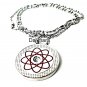 QP18 Dalimara Quantum Pendant Red w/ Swarovski Crystal