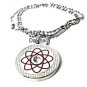 QP18 Dalimara Quantum Pendant Red w/ Swarovski Crystal