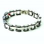 QB35 Dalimara Quantum Bracelet Stainless Steel 2-Tone Energy Band