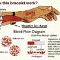QBT3 Dalimara Kai Classic Tungsten Energy Bracelet and Magnetic