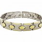 QBT2 Dalimara Hikari Gold Tungsten Energy Bracelet and Magnetic