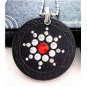 QP7 Dalimara Signature Quantum Pendant 5000 Neg Ions Swarovski Garnet +4 Energy