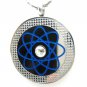QP18 Dalimara Pendant Blue with Swarovski Crystal