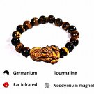 QB65 Strength and Protection Tiger's Eye Quantum Bracelet