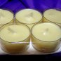 Handmade Soy-Vegetable Wax Tealight Candles - Sugar Cookie Scent, by BellaChaos