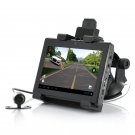 Android Tablet Car DVR With GPS - 5 Inch Capacitive Touch Screen, 3x Cameras, 1080p, Wi-Fi